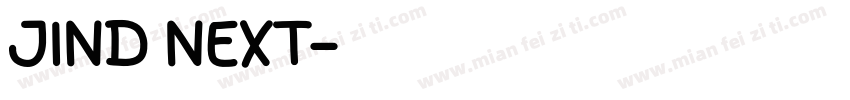 JIND NEXT字体转换